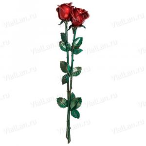 Цветы Ц6 КК Ст Роза Красная  (60*13, композит + стекловолокно) арт:888